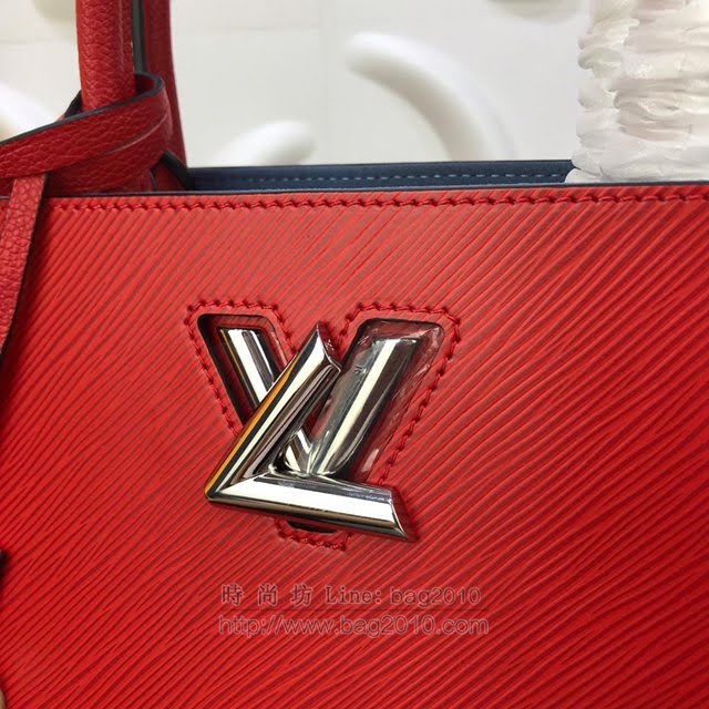 LV女包 路易威登TwistTote手袋 Epi粒紋牛皮 LV斜挎女包 LV單肩包 LV手提包 LV手腕包  ydh3089